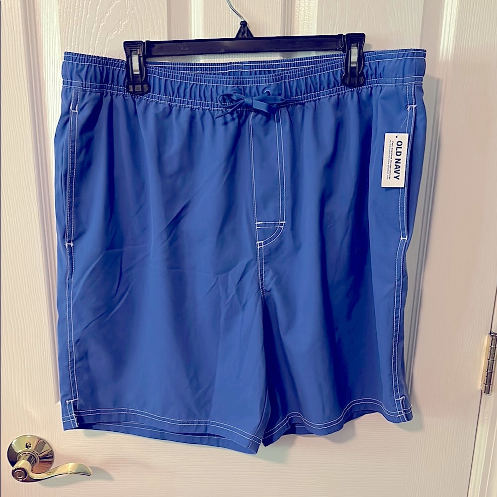 Men’s Washed Swim Trunks 7inch inseam Old Navy